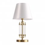 SL1403.304.01 Светильник настольный ST-Luce Латунь/Прозрачный E27*1 40W OPALUS