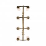 SL1403.333.08 Люстра подвесная ST-Luce Латунь/Прозрачный E27*8 40W OPALUS