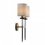 SL1404.301.02 Светильник настенный ST-Luce Латунь/Прозрачный E14*2 40W VERITAS