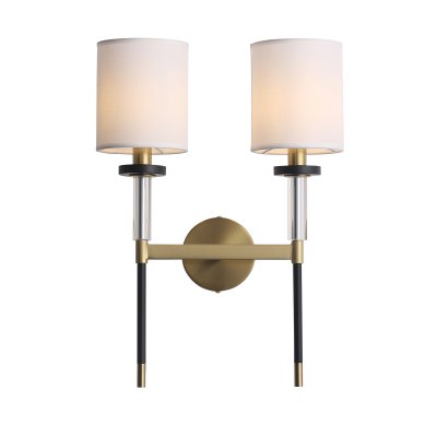 SL1404.301.02 Светильник настенный ST-Luce Латунь/Прозрачный E14*2 40W VERITAS SL1404.301.02 Светильник настенный ST-Luce Латунь/Прозрачный E14*2 40W VERITAS