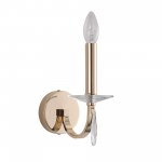 SL1405.201.01 Светильник настенный ST-Luce Латунь/Прозрачный E14*1 40W ELEGANCE