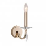 SL1405.201.01 Светильник настенный ST-Luce Латунь/Прозрачный E14*1 40W ELEGANCE