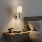 SL1405.221.01 Светильник настенный ST-Luce Латунь/Прозрачный E14*1 40W ELEGANCE