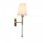 SL1406.301.01 Cветильник настенный ST-Luce Никель/Белый E14 1*40W (из 2-х коробок) REGALIA