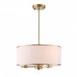 SL1407.302.03 Люстра подвесная ST-Luce Латунь/Прозрачный E14*3 40W AURELIA