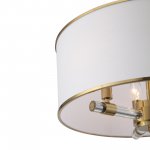 SL1407.302.03 Люстра подвесная ST-Luce Латунь/Прозрачный E14*3 40W AURELIA