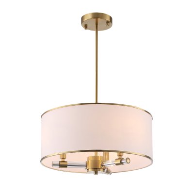 SL1407.302.03 Люстра подвесная ST-Luce Латунь/Прозрачный E14*3 40W AURELIA