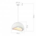 Светильник  с лампой накаливания St luce SL1522.503.01 WABI SABI