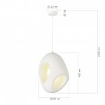 Светильник  с лампой накаливания St luce SL1522.543.01 WABI SABI