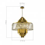 Светильник  с лампой накаливания St luce SL1635.303.13 NARI