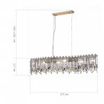 Люстра подвесная St luce SL1655.213.06 DESIO