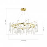 Светильник  с лампой St luce SL1660.203.12 TEARDROPS