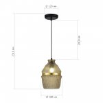 Светильник  с лампой накаливания St luce SL1661.403.01 COCOON