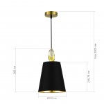 Светильник  с лампой накаливания St luce SL1759.303.01 LINGOTTI
