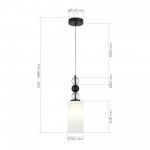 Светильник  с лампой накаливания St luce SL2003.403.01 AURORA