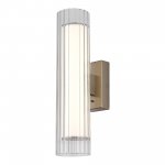 SL2010.101.01 Светильник настенный ST-Luce Никель/Белый, Прозрачный LED 1*7W 3000K/4000K ENFYS