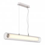 SL2010.103.01 Светильник подвесной ST-Luce Никель/Белый, Прозрачный LED 1*33W 3000K/4000K ENFYS