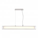 SL2010.113.01 Светильник подвесной ST-Luce Никель/Белый, Прозрачный LED 1*40W 3000K/4000K ENFYS