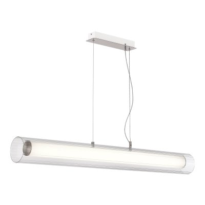 SL2010.113.01 Светильник подвесной ST-Luce Никель/Белый, Прозрачный LED 1*40W 3000K/4000K ENFYS SL2010.113.01 Светильник подвесной ST-Luce Никель/Белый, Прозрачный LED 1*40W 3000K/4000K ENFYS