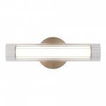 SL2010.121.01 Светильник настенный ST-Luce Никель/Белый, Прозрачный LED 1*7W 3000K/4000K ENFYS