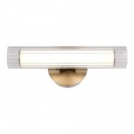 SL2010.121.01 Светильник настенный ST-Luce Никель/Белый, Прозрачный LED 1*7W 3000K/4000K ENFYS