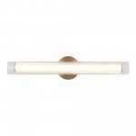 SL2010.131.01 Светильник настенный ST-Luce Никель/Белый, Прозрачный LED 1*13W 3000K/4000K ENFYS