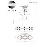 Люстра подвесная St luce SL6007.203.16 GEMINA