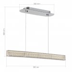 Светильник  светодиодный St luce SL6008.133.01 LATOZZO