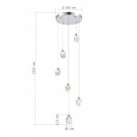 Светильник  светодиодный St luce SL6114.103.06 CASCATO