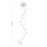 Светильник  светодиодный St luce SL6114.103.12 CASCATO