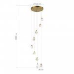 Светильник  светодиодный St luce SL6114.203.08 CASCATO