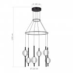 Светильник  светодиодный St luce SL6120.403.06 PEEK