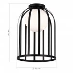 Светильник  с лампой накаливания St luce SL6129.402.01 NORDIC
