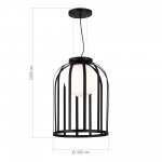 Светильник  с лампой накаливания St luce SL6129.403.01 NORDIC