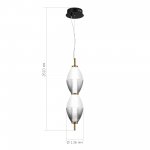 Светильник  светодиодный St luce SL6130.403.15 ICE