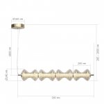 Светильник  светодиодный St luce SL6136.223.01 SPINE