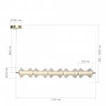 Светильник  светодиодный St luce SL6136.243.01 SPINE