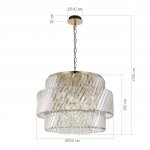 Светильник  с лампой накаливания St luce SL6138.303.12 RITZ