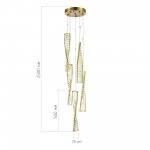 Светильник  светодиодный St luce SL6205.303.05 ELICA