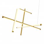 SL6207.103.70 Светильник подвесной ST-Luce Матовое серебро LED 1*70W 3000K RETICO