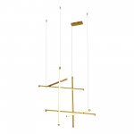 SL6207.103.70 Светильник подвесной ST-Luce Матовое серебро LED 1*70W 3000K RETICO