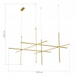 Светильник  светодиодный St luce SL6207.203.150 RETICO