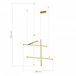 Светильник  светодиодный St luce SL6207.203.70 RETICO