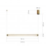 Светильник  светодиодный St luce SL6224.313.01 BAMBOO