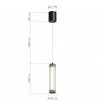 Светильник  светодиодный St luce SL6224.403.01 BAMBOO