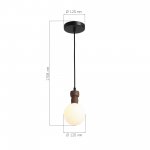 Светильник  с лампой St luce SL6226.403.01 CORK
