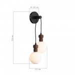 Светильник  с лампой St luce SL6226.411.02 CORK