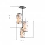 Светильник  с лампой накаливания St luce SL6228.403.03 ROOT