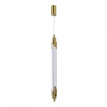 SL6237.303.38 Светильник подвесной ST-Luce латунь/белый LED 1*38W 4000K DALLAMOS