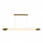 SL6237.303.58 Светильник подвесной ST-Luce латунь/белый LED 1*58W 4000K DALLAMOS